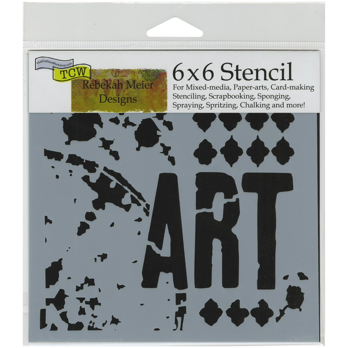 Crafter's Workshop Template 6"x6"-viva La Art - Walmart.com