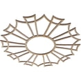 thumbnail image 2 of Ekena Millwork 22"OD x 7 3/4"ID x 3/8"T Augustus Wood Fretwork Pierced Ceiling Medallion, Birch, 2 of 3