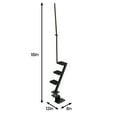 thumbnail image 2 of Mescukay Boat Trailer Steps with Handle - Heavy-Duty Non-Slip Surface, Universal Fit for Trailer Tongue Access, 400 lbs Load Capacity, 2 of 8