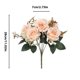 thumbnail image 2 of Flores de rosa de franela para decoracin de ramo de boda, fiesta y hogar, 2 of 5