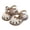 White, variant on Toddler Girls Sandals Closed Toe No Slip Flat Princess Shoes Summer Dress Shoes for Little Kid/Big Kid