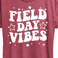 thumbnail image 3 of Instant Message - Field Day Vibes - Women's Short Sleeve Graphic T-Shirt, 3 of 6