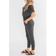 thumbnail image 4 of Gris de Femmes Vivant Ma Vie Cordon Jogger Combinaison, 4 of 5