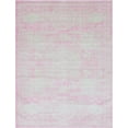 thumbnail image 6 of Unique Loom Bromley Collection Area Rug - Wells (8' x 10' Rectangle Pink/Ivory), 6 of 6