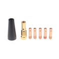 thumbnail image 3 of 14pcs Gasless Nozzle Tips For Fc90 -cored Wire Feed K3493-1 Fc90 Welder Welding Torch Welding 0.8mm, 3 of 5