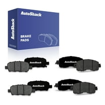 AutoShack Front & Rear Premium Ceramic Brake Pads | Replacement for 2013-2025 Nissan Altima 2014-2017 Nissan LEAF | 8-PC