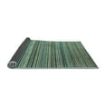 thumbnail image 2 of Ahgly Company Indoor Square Abstract Light Blue Modern Area Rugs, 5' Square, 2 of 4