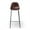 Distressed Tobacco, variant on Aeon Furniture Maxine Modern Upholstered Faux Leather Barstool - Set of 2