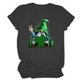 thumbnail image 5 of HaoXianJian Patricks Day Shirts for Women Crew-Neck 2025 Causal Short Sleeve Irish Love Heart Print Shamrock Graphic T-shirt Green Saint Patty's Tunic Tops Plus Size 4X 174X Valentine's Day, 5 of 7