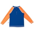 thumbnail image 6 of Zshosam Baby Swimsuit Boy Toddler Baby Boys Rash Guard Set for Kids Boys Swim Set with Swim Trunks Long Sleeve Bathing Suits Size 5T 6T,(Blue 5-6 Years), 6 of 9