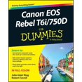 thumbnail image 1 of Pre-Owned Canon EOS Rebel T6i / 750d for Dummies (Paperback) 1119128838 9781119128830, 1 of 1