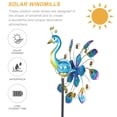thumbnail image 3 of Garden Stakes Decorative Garden Light Solar Windmill Bird Stake Light for Decoration, 3 of 9