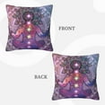 thumbnail image 3 of ZICANCN Meditation Spiritual Decorative Throw Pillow Covers , Couch Sofa Decorative Knit Pillow Covers for Living Room Farmhouse 26"x26", 3 of 8
