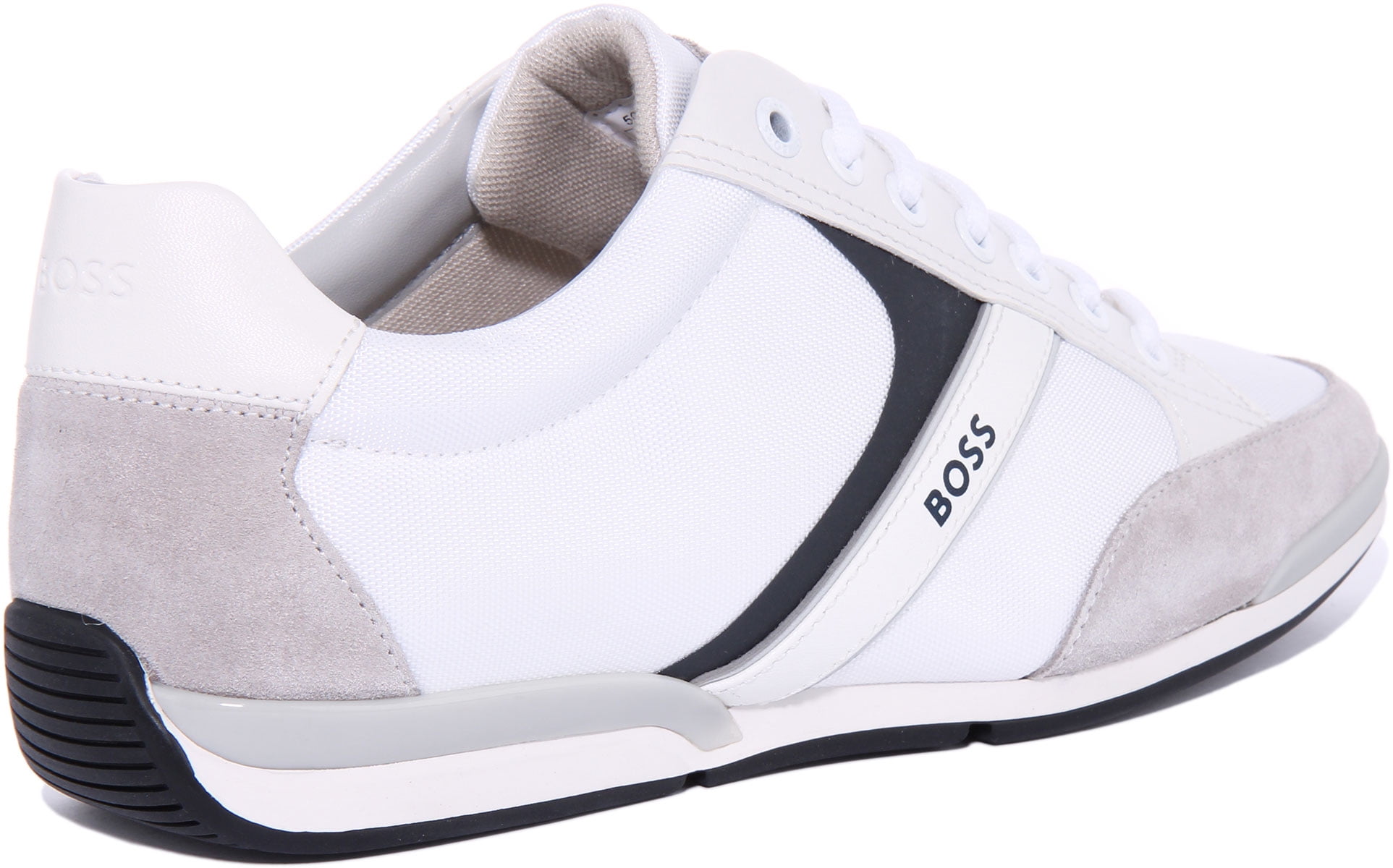 Boss saturn outlet trainers white