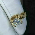 thumbnail image 3 of 2Ct Round Cut Lab Created Diamond Pendant 14K Yellow Gold Plated 18", 3 of 4