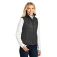 thumbnail image 4 of Port Authority Ladies Puffy Vest-2XL (Black/Black), 4 of 6