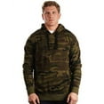 thumbnail image 4 of Burnside Enzyme-Washed French Terry Hooded Sweatshirt 8605 Green Camo L, 4 of 6