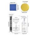 thumbnail image 2 of Spray de espuma contra salpicaduras de 60ml, limpiador multiusos de espuma de aceite pesado con esponja y paño, limpiador en aerosol para parrillas de cocina, hornos, 2 of 9
