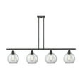 thumbnail image 1 of Innovations Lighting 516-4I Athens Athens 4 Light 48" Wide Linear Chandelier - MultiColor, 1 of 1
