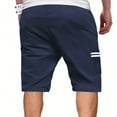 thumbnail image 3 of Men's Bermuda Short Pants Thin Straight Leg Casual Shorts Summer Multi Pocket Zipper Shorts, 3 of 7