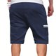 thumbnail image 4 of pstuiky Pantalones cortos para hombre, Pantalones cortos de trabajo para hombre, de verano, finos, holgados, de pierna recta, con múltiples bolsillos y cremallera, informales, 4 of 9