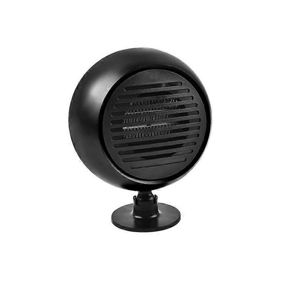 Car Heater Fan, Portable Electronic Auto Fan Heater 12V 180W 2 in 1 Heating/Cooling Function Fast Heating Car Defrost Defogger (Black)