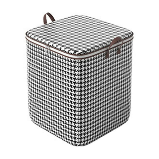 Hearth & Gear Clothes Storage Bag Portable Wardrobe Sorting Storage Bag Stackable Organizer Large Capacity Clothes Storage Bag With Reinforced Handle Zipper Space For Pillow Suitcase Bags for Storage
