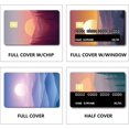 thumbnail image 4 of 4 Styles Credit Card Skin Debit Card Skin Debit Card Sticker Cover No Bubble Slim Small Chip Personalized Bank Card Protecting Decal Removable Transportation Key Card Mountains 7.3x5.4Inch, 4 of 6