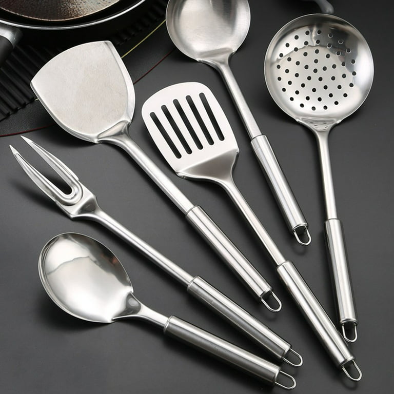 Kitchen Set Cooking Utensils Silicone Utensil Tool Baking Spoon