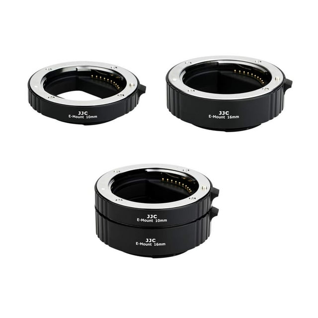 Set de tubos de extensión JJC Auto Focus para Sony E Mount