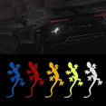 thumbnail image 1 of 5 uds Gecko tiras reflectantes pegatinas para coche visibilidad nocturna de alta intensidad calcomanía reflectante advertencia de seguridad grado diamante autoadhesivo Universal Fo, 1 of 5