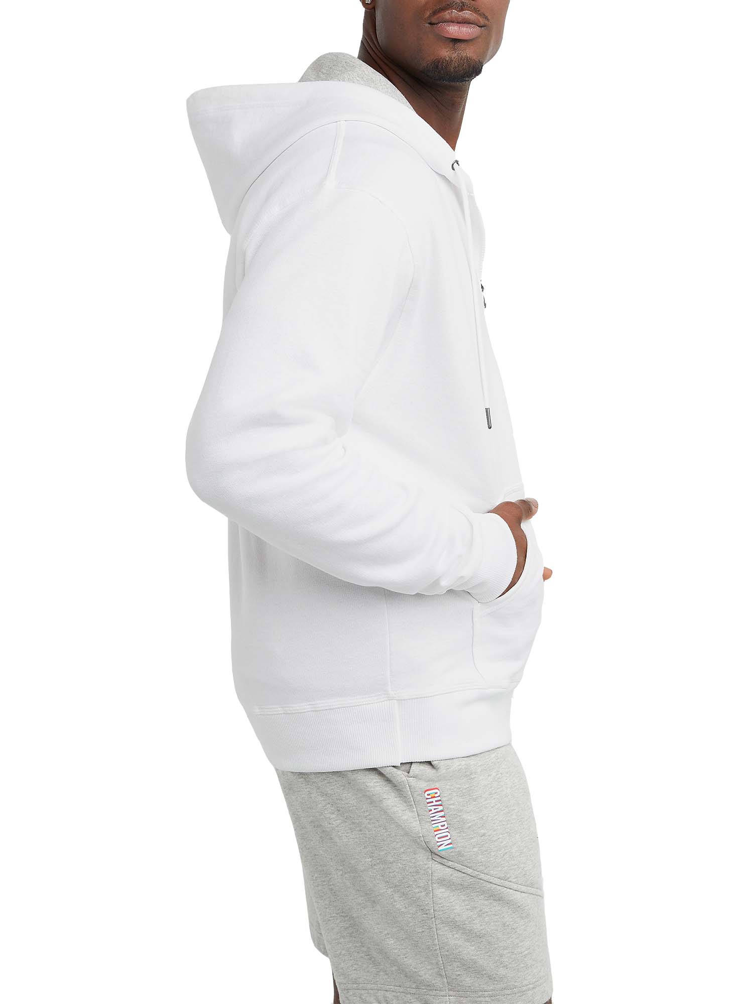 Champion Men's and Big Men's Powerblend Zip-Up Hoodie, Sizes up to 2XL - image 5 of 7