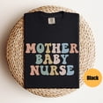 thumbnail image 3 of Mother Baby Nurse Shirt Nursery Nurse Tshirt Postpartum Nurse Shirt Mother Baby Nurse Gift, 3 of 6