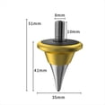 thumbnail image 4 of Almohadillas Estabilizadoras de Altavoz con Puntas para una Claridad Acústica y Control de Resonancia. Soporte para Precisión de Audio. D, 4 of 5
