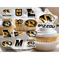 thumbnail image 5 of Suministros De Fiesta De Missouri Para Regalo De Cumpleaños De Fútbol, ​​Pancarta Y Decoración Para Tartas (42 Piezas) (Mizzou Tigers), 5 of 5