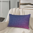 thumbnail image 5 of Daiia Violet Glitter Bedding Waterproof Pillow Protector Zippered Queen – Bed Bug Proof Pillow Encasement-20"x30", 5 of 6