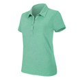 thumbnail image 1 of Kariban - Polo de manga corta modelo Melange para mujer (Verde Moteado), 1 of 1