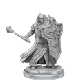 thumbnail image 5 of WizKids WZK75071 Male Dungeons & Dragons Frameworks Wave 1 Human Cleric Miniatures, 5 of 6
