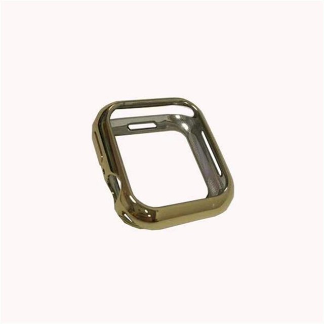 Miulika 40mm Anti-drop TPU Watch Protective Shell for Watch gold