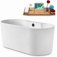 thumbnail image 2 of 59" Streamline N2120BGM Freestanding Tub and Tray With Internal Drain, 2 of 7