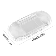 Clear Protective Case Housing for PSP1000/PSP2000 Full Coverage Shell Scratch Resistant Enhances Durability