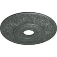 thumbnail image 3 of Ekena Millwork 20"OD x 3 1/2"ID x 1 1/2"P Vienna Ceiling Medallion (Fits Canopies up to 6 1/2"), Hand-Painted Athenian Green Crackle, 3 of 6