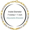 thumbnail image 3 of Bracelets for Women, Beaded Bracelets, Silver Bracelets for Women & Gold Bracelets for Women, Boho Bracelets, Trendy of Christmas Gifts The Best Women's Birthday Gifts, Adjustable, 3 of 4
