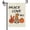 Peace Love Fall Garden Flag, variant on Welcome Fall Garden Flag Buffalo Plaid Pumpkin sunflower flags banners Small Burlap Double Sided Flag 12*18 Inch Outdoor Decoration