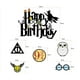 thumbnail image 4 of Harry Potter Tema Globo Banner Cake Topper Set Magic Niños Niño Niñas Fiesta de cumpleaños Suministros de decoración, 11 Feliz Sencillez, 4 of 5