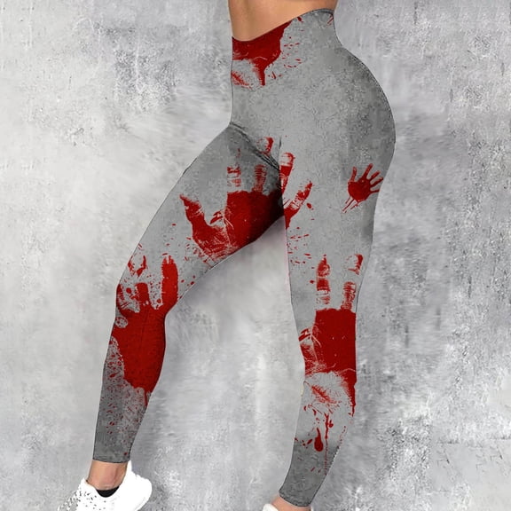 WXLWZYWL Women's High Waist Leggings Stretchy Capris Yoga Pants Tummy Control Gym Workout Casual Gratient Yoga Leggings Running Jogger Leggings