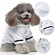 thumbnail image 4 of unbranded Durable Polyester Pet Bathrobe White Comfortable Dog Robe for After Bath Use, 4 of 8