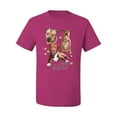 thumbnail image 2 of If It's Not a Pitbull It's Just a Dog Gift | Mens Dog Lover Graphic T-Shirt, Fuschia, 3XL, 2 of 3