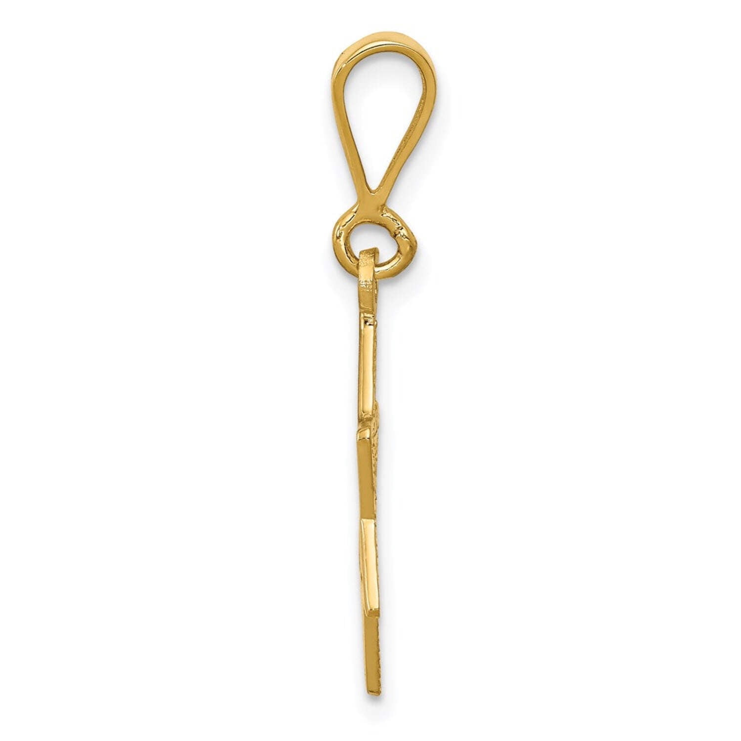 Finest Gold 14K Star of David Charm