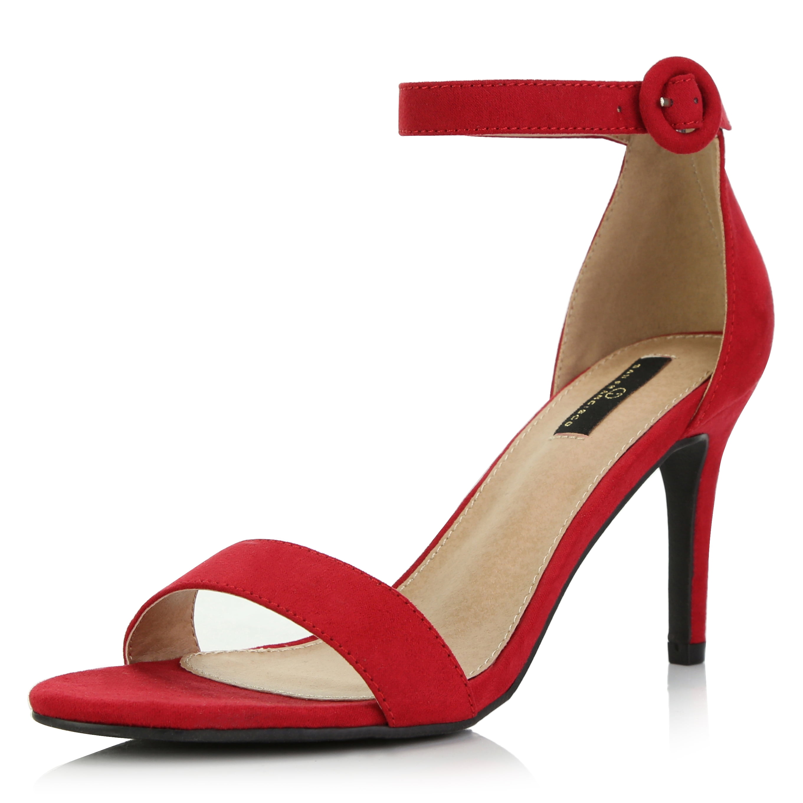 walmart red high heels
